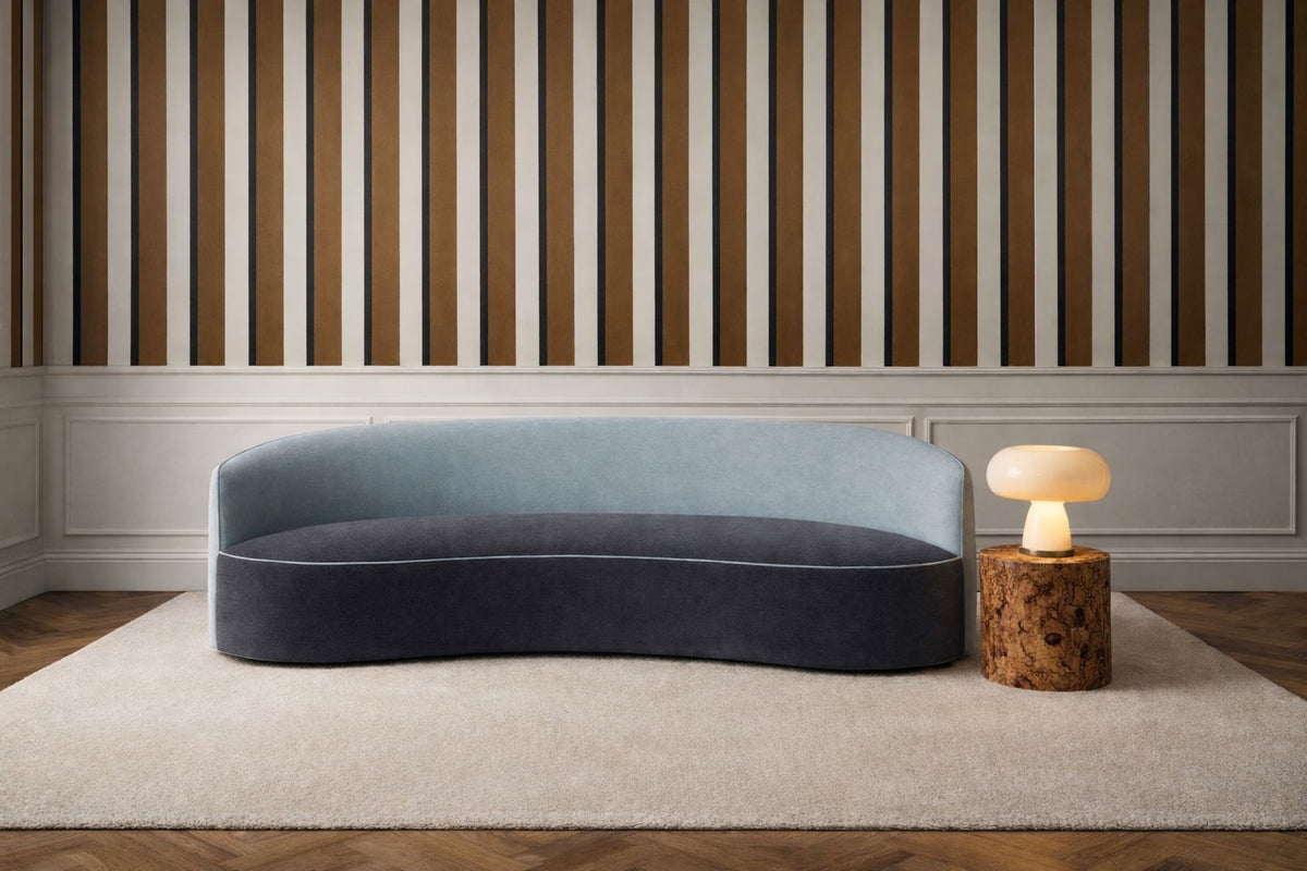 How a Curved Sofa Changes a Room