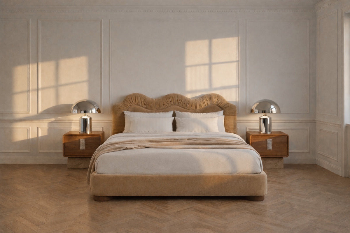 Headboard Scale Comes from the Wall