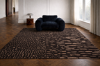 Bespoke hand-knotted rug by Saint Objets collectible rugs Dubai
