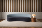 Serpentini sculptural daybed by Saint Objets French atelier Dubai