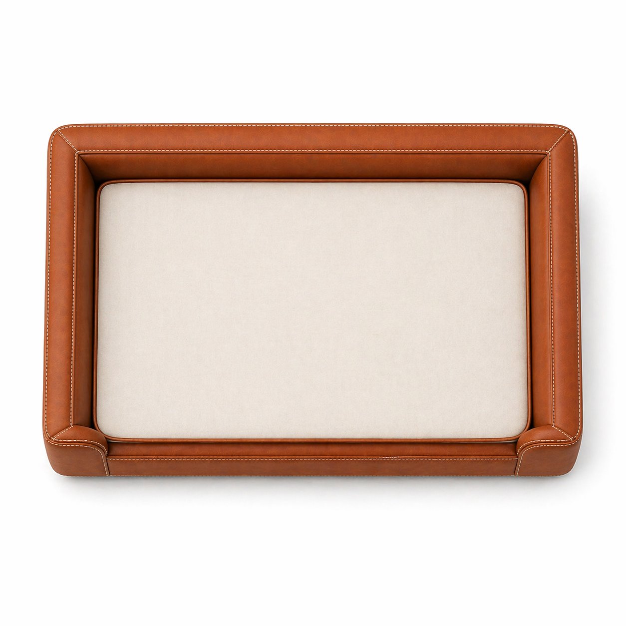 Club Nooshie Pet Bed — angle 10 — made to order in Dubai, refined materials — Saint Objets