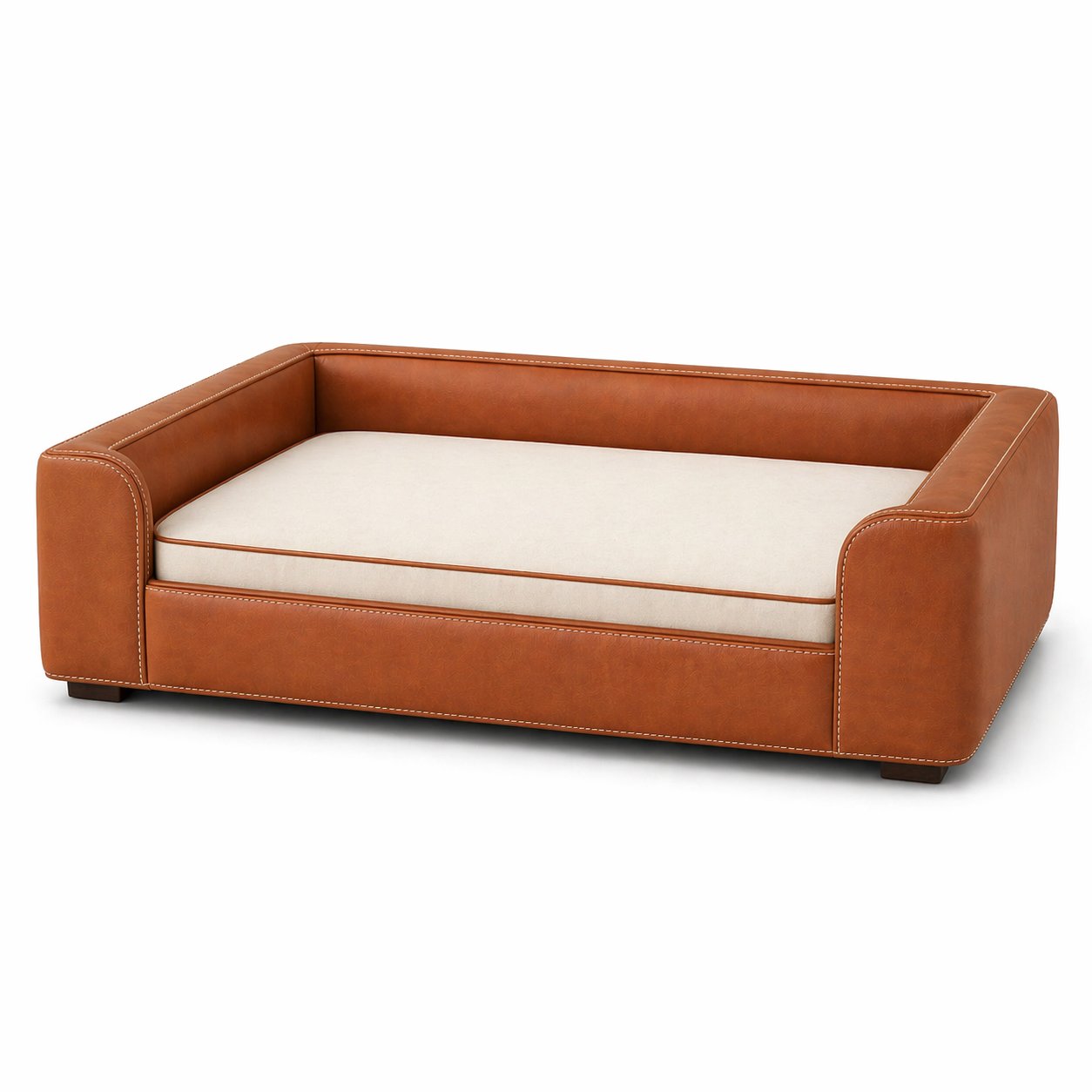 Club Nooshie Pet Bed — angle 11 — made to order in Dubai, refined materials — Saint Objets