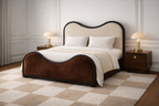 Dunes sculptural bed by Saint Objets French furniture brand in Dubai