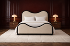 Dunes sculptural bed by Saint Objets French furniture brand in Dubai