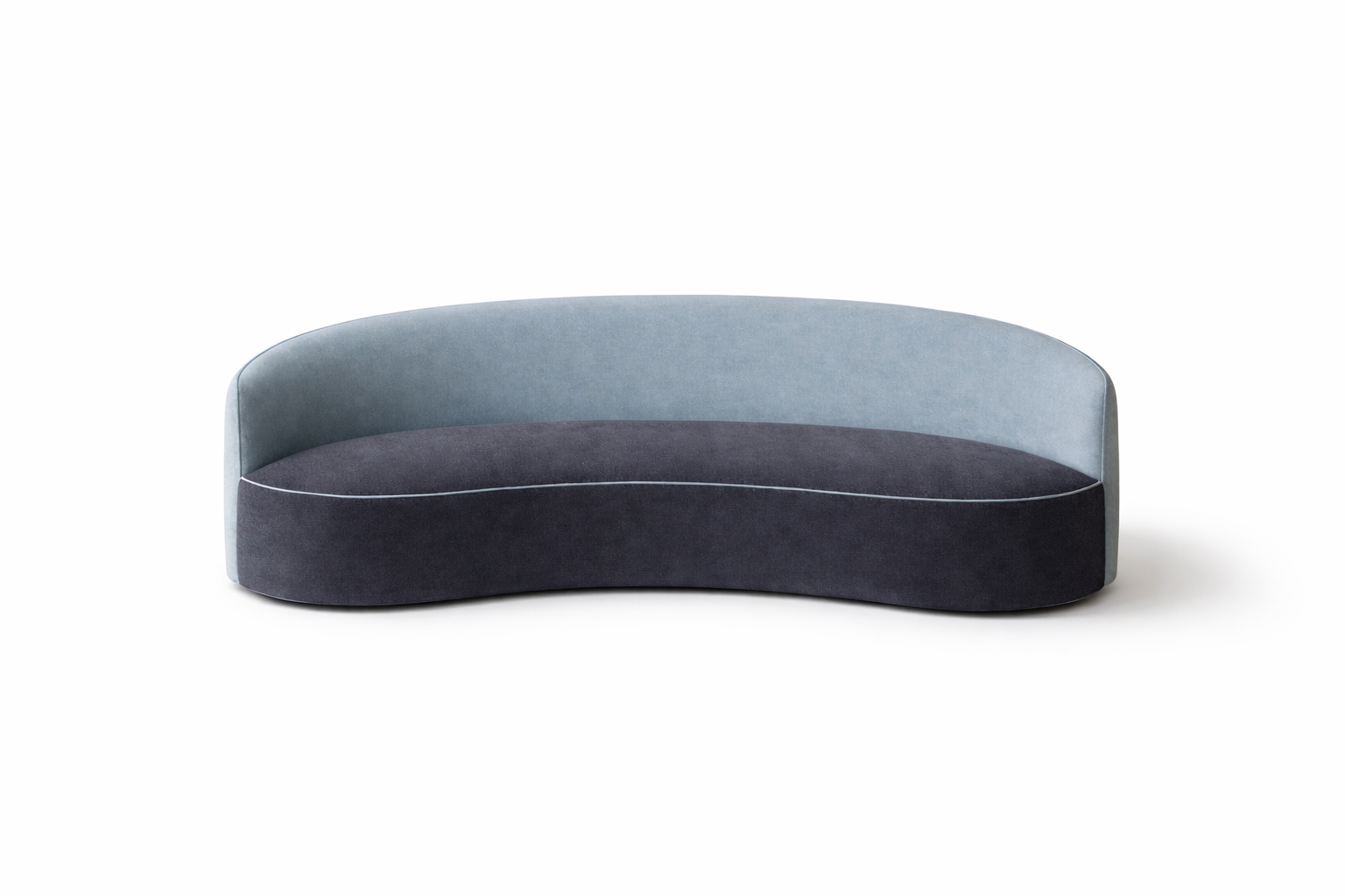 Serpentini sculptural daybed by Saint Objets French atelier Dubai