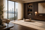 Marlow I Luxury Dog Bed — interior context — made to order in Dubai, refined materials — Saint Objets
