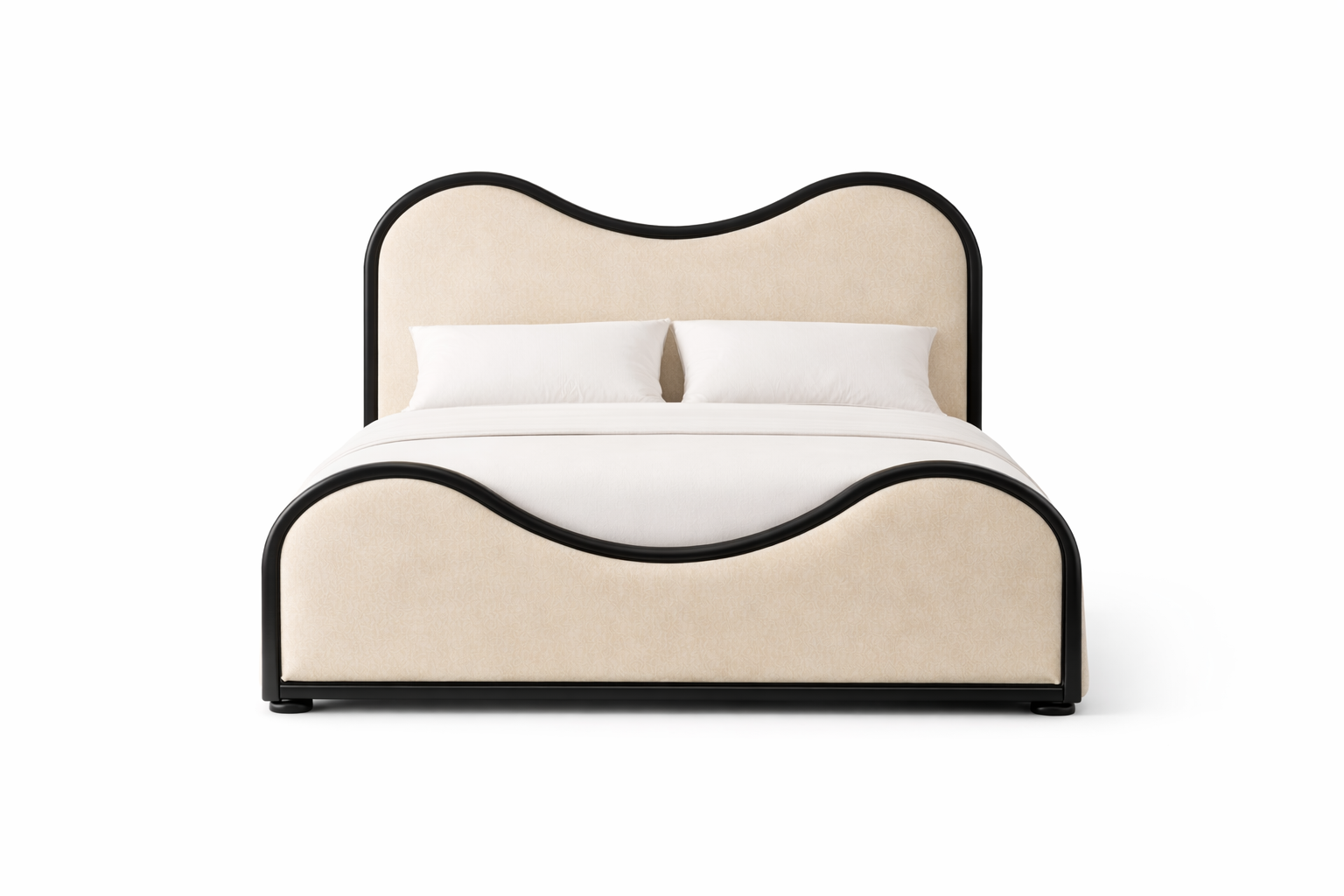 Dunes sculptural bed by Saint Objets French furniture brand in Dubai