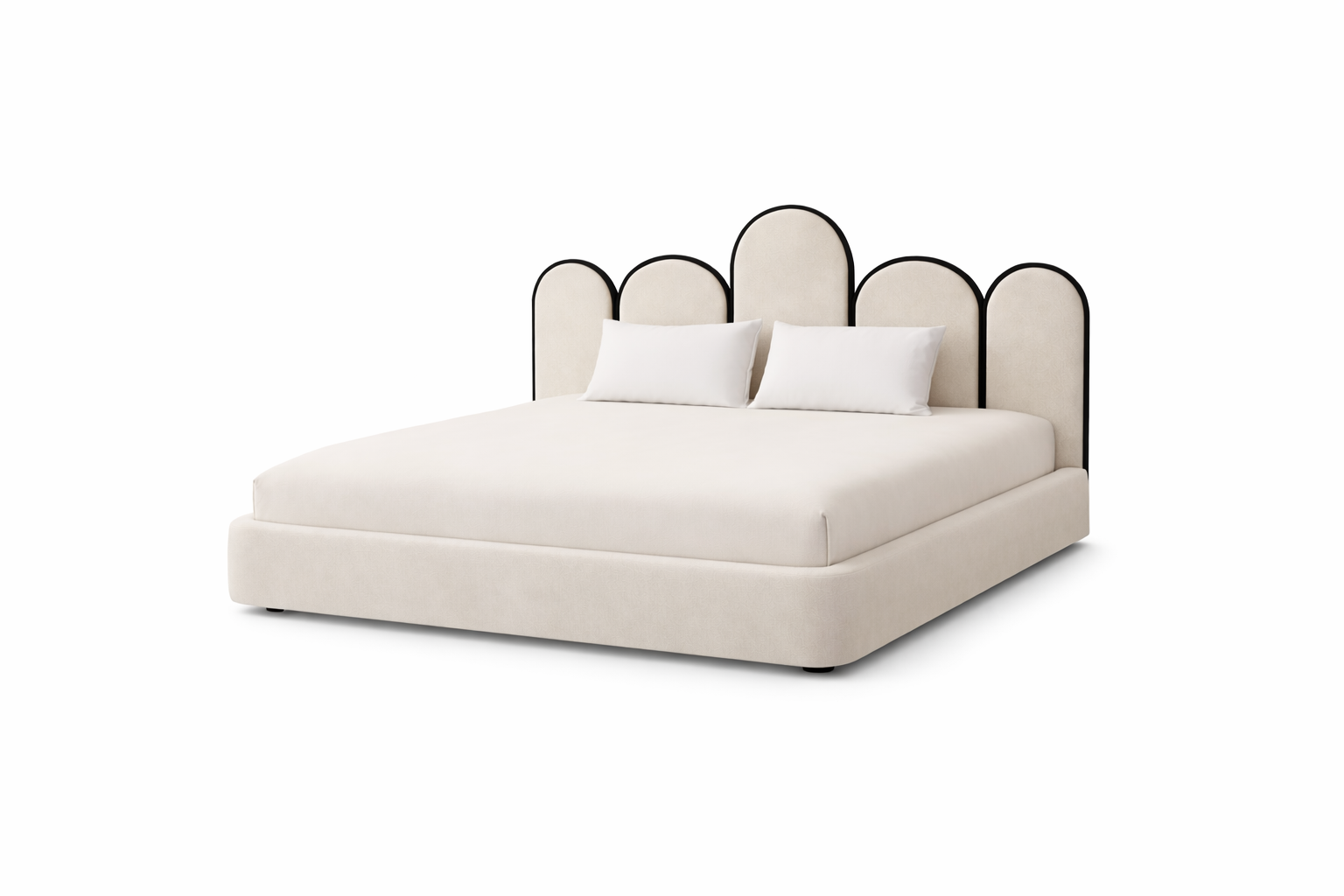 Diademe collectible bed by Saint Objets French furniture brand Dubai