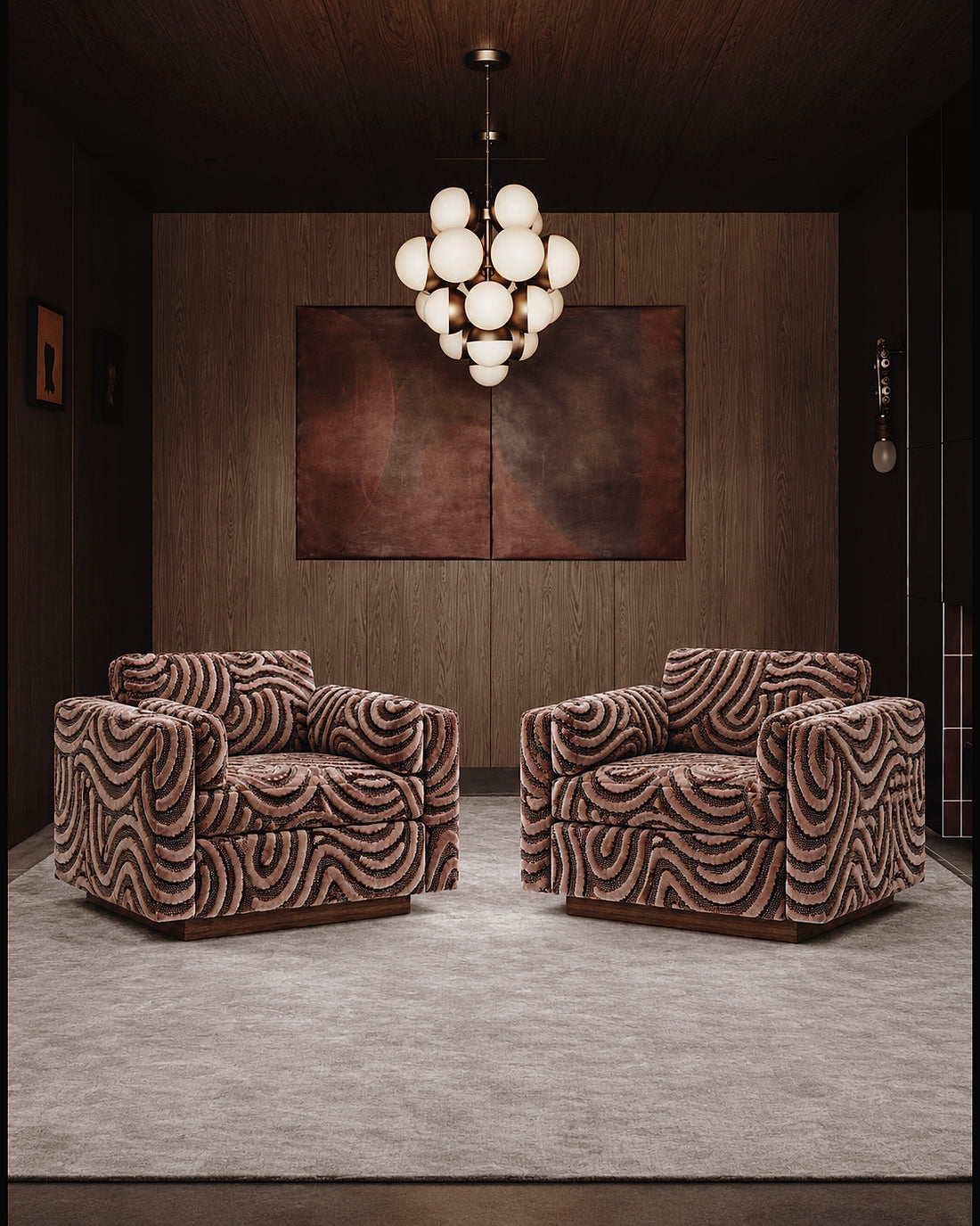 L’Écrin Armchair, Pierre Frey Bohème Edition