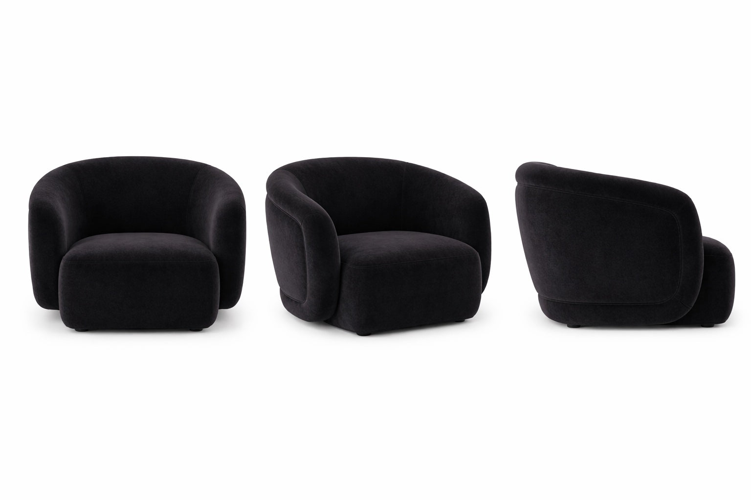 Le Marais Lounge Chair — structure — made to order in Dubai, refined materials — Saint Objets