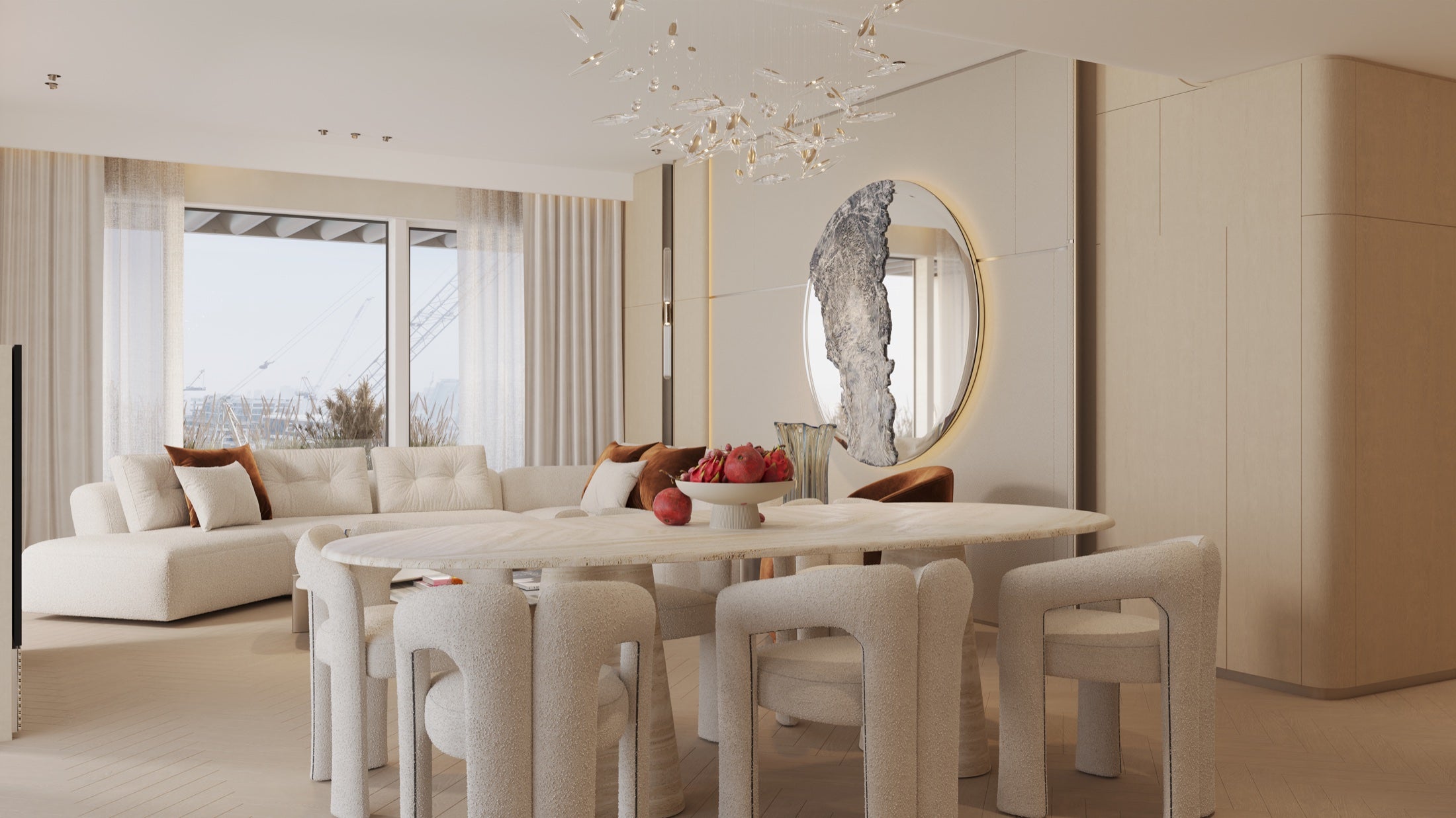Private residence Dubai, dining room by Saint Objets