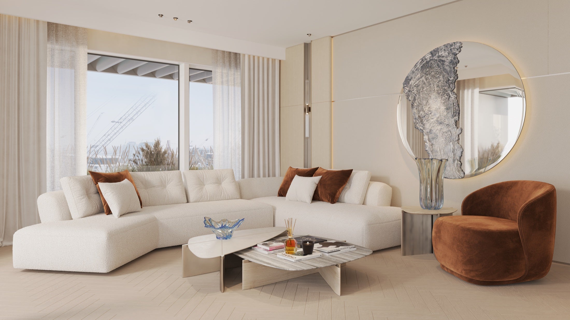 Private residence Dubai, living room by Saint Objets